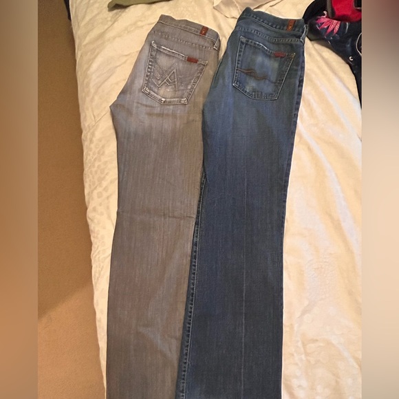 Seven for all mankind jeans size 33 bootcut - Picture 2 of 7